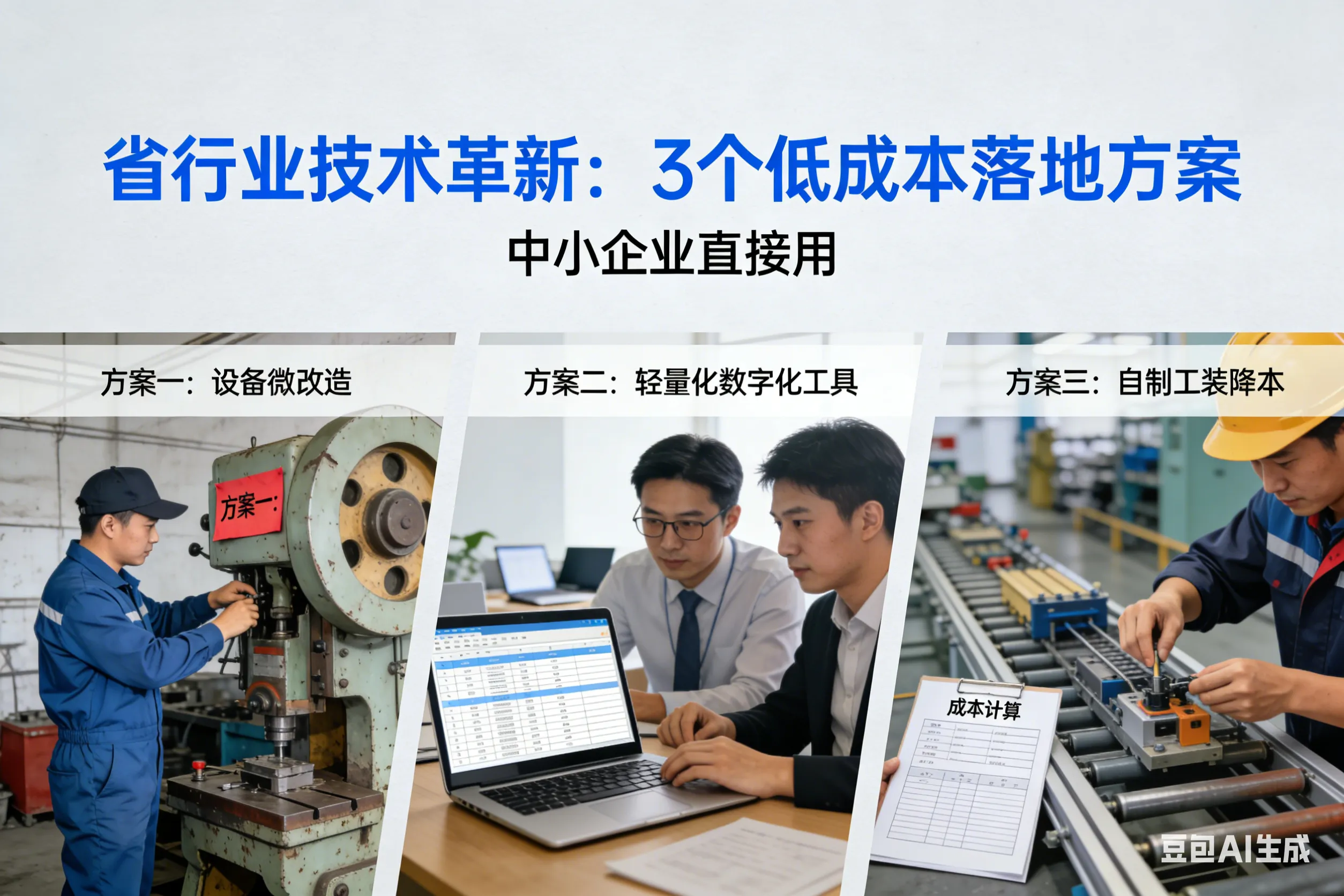 江苏省建筑工程业技术革新：3个低成本落地方案，中小企业直接用